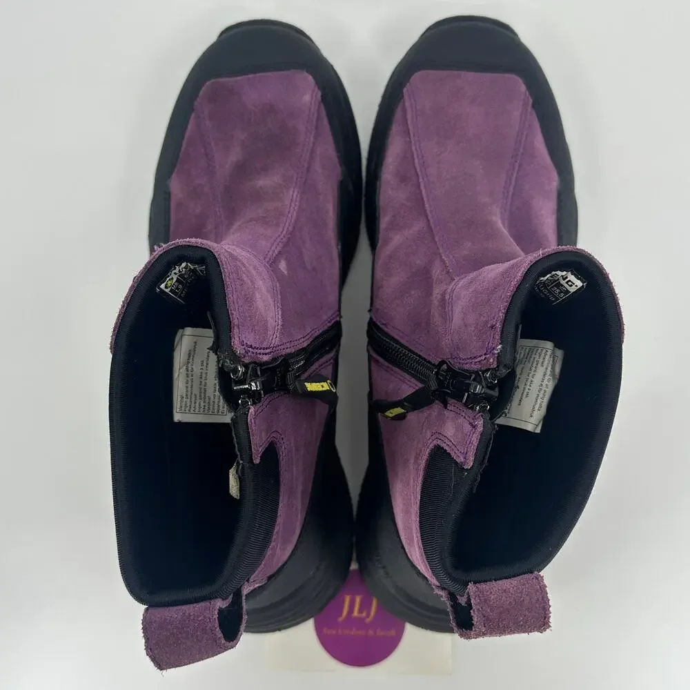 Icebug Womens Metro-L BUGrip Carbide Studded Ice Grip Winter Boots Purple Size 9